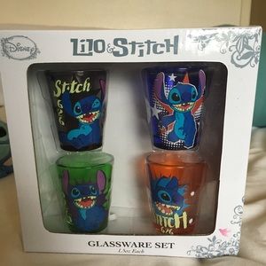 Disney Stitch Shot Glasses